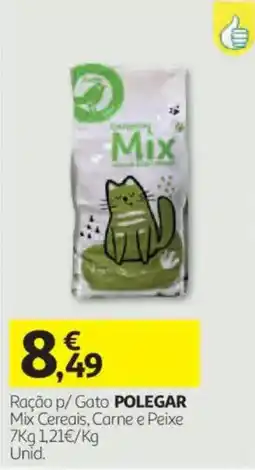 Auchan Ração p/ Gato Polegar promoção