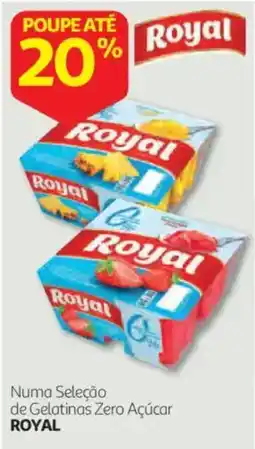 Auchan Gelatinas Zero Açúcar Royal promoção