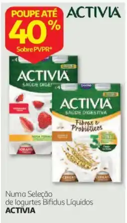 Auchan Activia saúde digestiva fibras e probióticos promoção