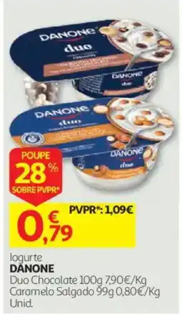 Auchan logurte dánone promoção