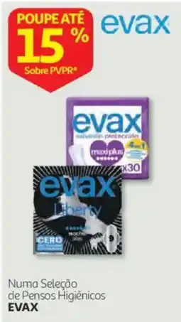 Auchan Numa Seleção de Pensos Higiénicos Evax promoção