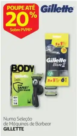 Auchan Máquinas de Barbear Gillette promoção