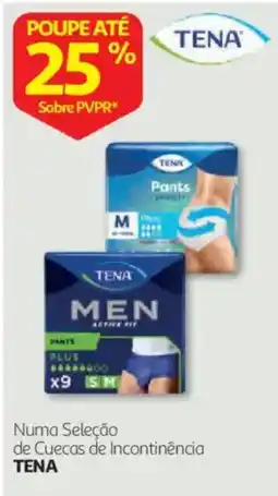 Auchan cucas de incontinência tena men promoção