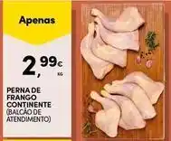Continente Bom dia Continente - perna de frango promoção