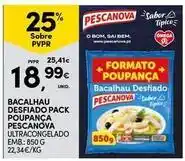 Continente Bom dia Pescanova - bacalhau desfiado pack poupanca promoção