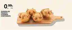 Continente Bom dia Continente - empada de frango cotton promoção