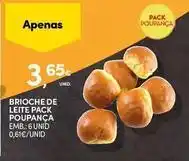 Continente Bom dia Brioche de leite promoção