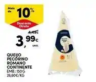 Continente Bom dia Continente - queijo pecorino romano promoção