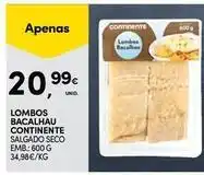 Continente Bom dia Continente - lombos bacalhau promoção
