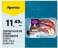 Continente Bom dia Continente - tentaculos de polvo promoção