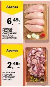 Continente Bom dia Continente - peito de frango promoção
