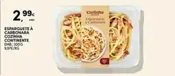 Continente Bom dia Continente - esparciete a carbonara cozinha promoção