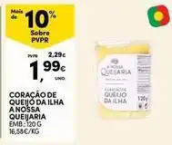Continente Bom dia Queijaria almeida - coração de queijo da ilha promoção