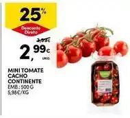 Continente Bom dia Mini - tomate cacho continente promoção