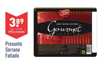 ALDI Presunto Serrano Fatiado 250g promoção