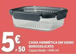E.Leclerc Caixa hermética em vidro borossilicato promoção
