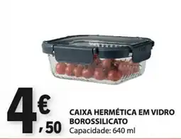 E.Leclerc Caixa hermética em vidro borossilicato promoção
