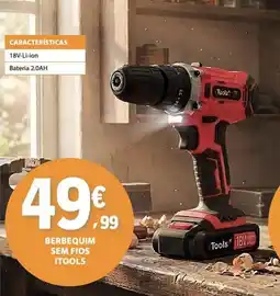 E.Leclerc berbequim sem fios itools promoção