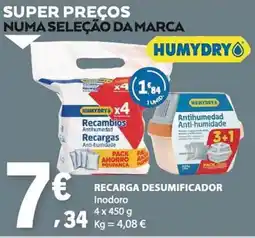 E.Leclerc Recargas desumificador humydry promoção