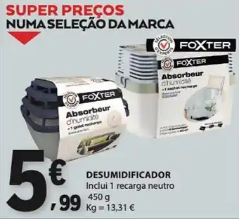 Desumidificador foxter