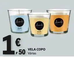 E.Leclerc Vela copo várias promoção