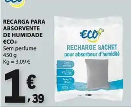 E.Leclerc Recarga para absorvente de humidade eco+ promoção