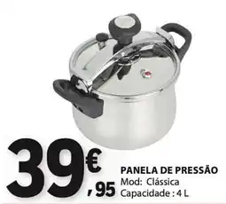E.Leclerc Panela de pressão clássica promoção