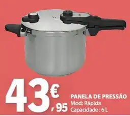 E.Leclerc Panela de pressão rápida promoção