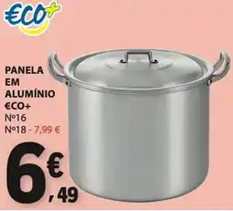 E.Leclerc Panela em alumínio eco+ promoção