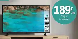 E.Leclerc tv led lg 32" promoção