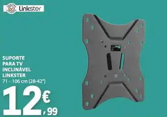 Suporte para tv inclinável linkster