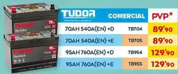 E.Leclerc Tudor Technica 70ah 540a(en) +d promoção