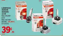 E.Leclerc Lâmpada xenon xenarc osram promoção