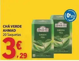 E.Leclerc Chá verde ahmad promoção