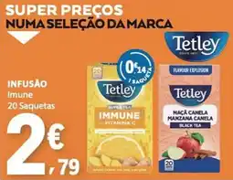 E.Leclerc Tetley infusão imune promoção