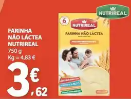 E.Leclerc Farinha não láctea nutrireal promoção