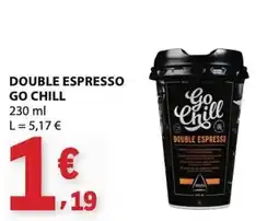 E.Leclerc Go Chill double espresso promoção