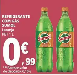 E.Leclerc Refrigerante com gás sumol laranja promoção