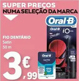 E.Leclerc Fio dentário oral-b satin promoção
