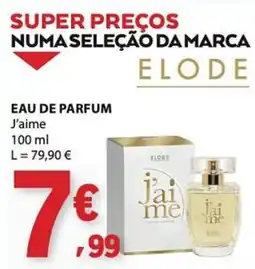 E.Leclerc Eau de parfum j'aime elode promoção