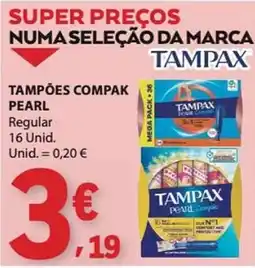 E.Leclerc Tampões compak pearl promoção