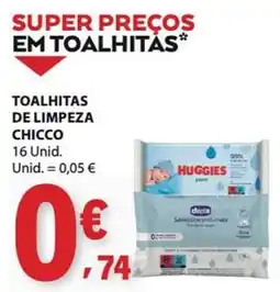E.Leclerc toalhitas de limpeza chicco promoção