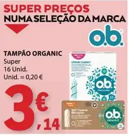 E.Leclerc tampão organic promoção