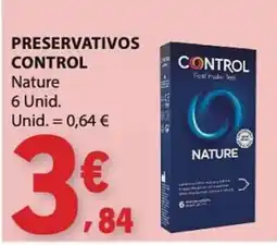 E.Leclerc preservativos control nature promoção