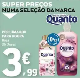 E.Leclerc Perfumador para roupa quanto rosa promoção