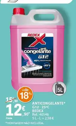 E.Leclerc anticongelante g12 - 25ºc redex promoção