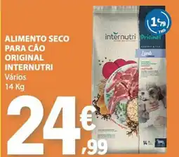 E.Leclerc alimento seco para cão original internutri promoção