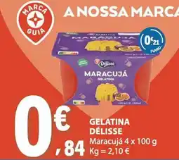 E.Leclerc gelatina délisse maracujá promoção