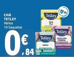 E.Leclerc Chá tetley vários promoção
