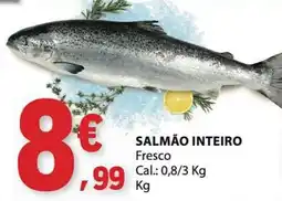 E.Leclerc Salmão inteiro promoção